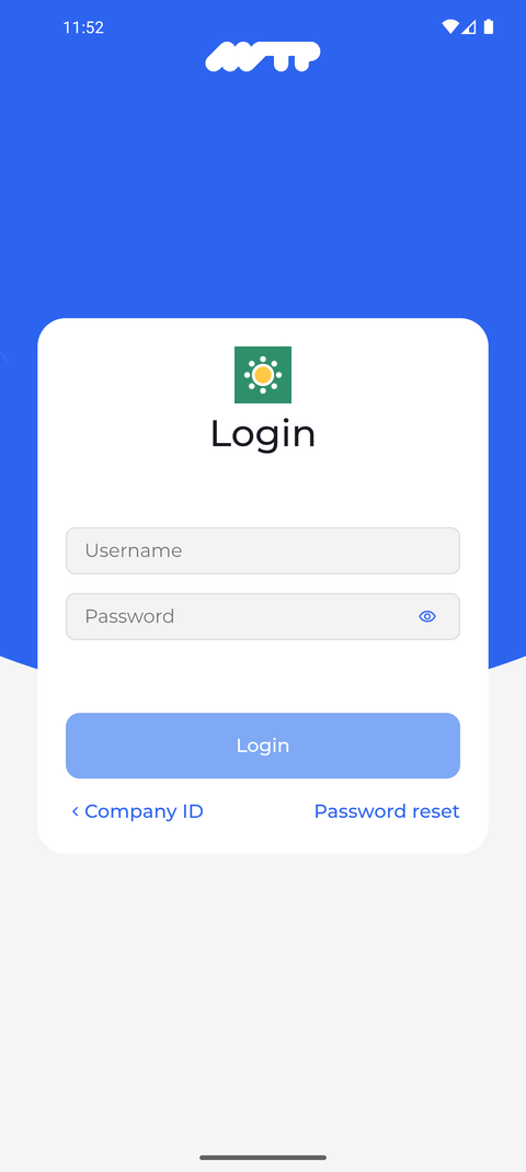 Screenshot: Sign in with your MyTimePlan account